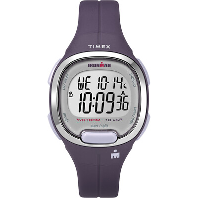 #ad Timex Ironman Essential 10MS Watch Purple amp;amp;amp; Chrome $39.91