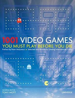 #ad 1001 Video Games You Must Play Before You Die Hardcover ACCEPTABLE $7.63