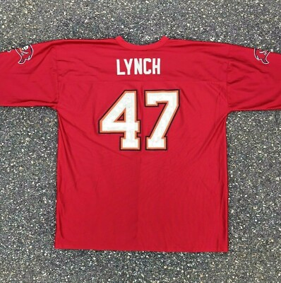 #ad Vintage Tampa Bay Buccaneers John Lynch Official NFL Football Jersey Size 2XL $41.99
