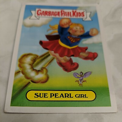 #ad Garbage pail kids Sue Pearl Girl Topps sticker comic book TV series trading card $2.25