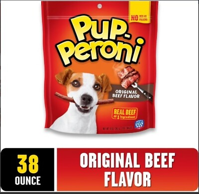 #ad Pup Peroni Dog Snacks Original Beef Flavor 38 oz. $16.95