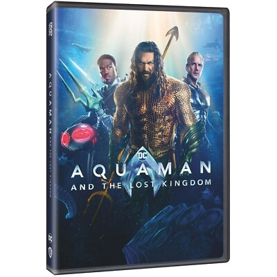 #ad AQUAMAN AND THE LOST KINGDOM Jason Momoa NEW DVD ‼️FREE SHIPPING 📢💯 $13.95