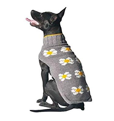 #ad Chilly Dog Daisy Dog Sweater Medium $50.85