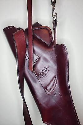 #ad Thompson Center Arms Contender Holster amp; Straps Leather Right Hand $75.00