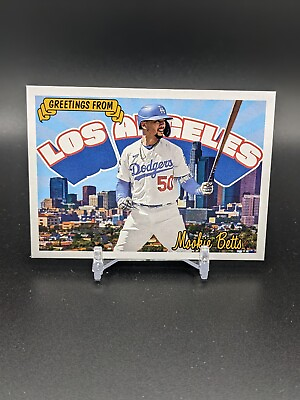 #ad Mookie Betts LA Dodgers 2022 Topps Archives Post Card #PC 8 $1.95