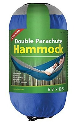 #ad Coghlan#x27;s Single Parachute Hammock 1750 Blue $18.99