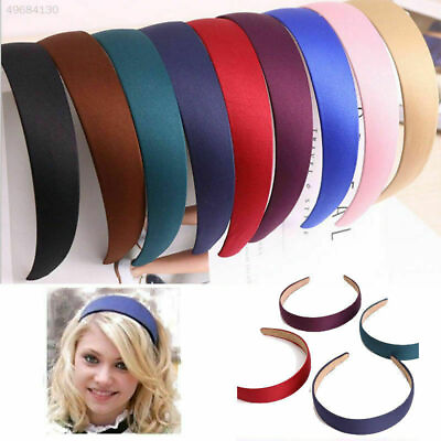 #ad Womens Wide Plastic Hairband Headband Hair Bands Lots Satin Headwear Accessories C $3.45