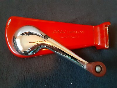 #ad VTG. MAGIC HOSTESS AUTOMATIC WALL MOUNT CAN OPENER RED $21.99