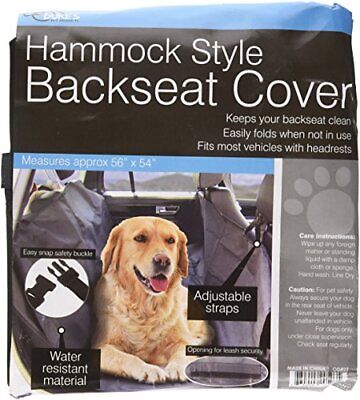 #ad Hammock Style Backseat Cover Protector for Pets Dogs Cats Animals $9.98