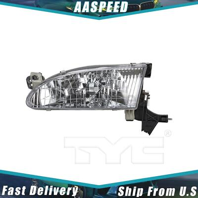 #ad Headlight Assembly Left TYC For 1998 1999 2000 Toyota Corolla $64.71
