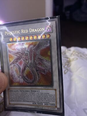 #ad Yugioh Majestic Red Dragon ABPF EN040 Ultimate Rare Unlimited Edition $15.00