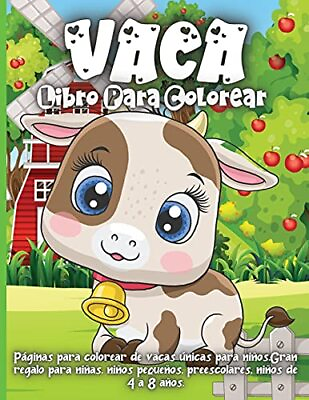 #ad Vaca Libro Para Colorear: Un libro de col... by Silva Emma Paperback softback $139.24