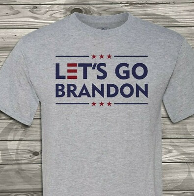 #ad Let#x27;s Go Brandon Stars and Stripes #FJB Fast Shipping Uber Soft Shirt $14.99