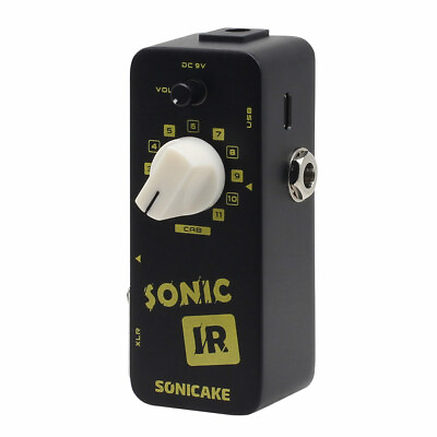 #ad SONICAKE IR Speaker Cabinet Simulator Response Loader Guitar Bass Pedal $41.99