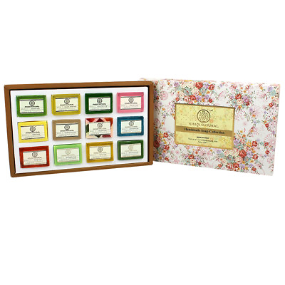 #ad Natural Handmade Soap Combo 1 Pack of 12 Khadi 100% $32.99