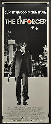 #ad THE ENFORCER 1976 ORIGINAL 14X36 NR MINT MOVIE POSTER CLINT EASTWOOD TYNE DALY $150.00