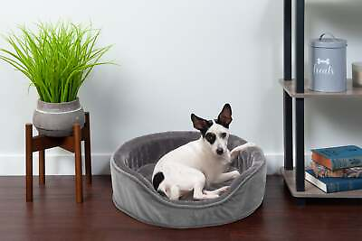 #ad Oval Dog Bed Plush amp; Velvet Orthopedic $29.99