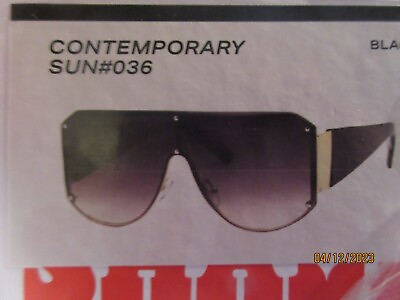 #ad #ad Brand New in Box MAD SHADE Designer Sunglasses Classic Retro SUN S 36 Black $7.55