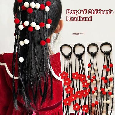 #ad Hair Ring Ponytail Braiding Hair Band Boxing Braids Extended Braid Hair Girl#x27;s $1.74