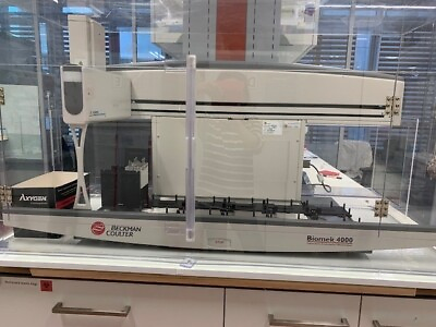 #ad Beckman Coulter Biomek 4000 Lab Laboratory Automation Workstation 2019 PC $22000.00