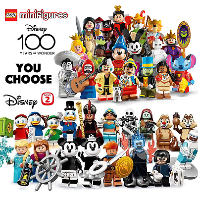 LEGO Disney 100 71038 amp; Disney Series 2 71024 Minifigures CMF $34.99