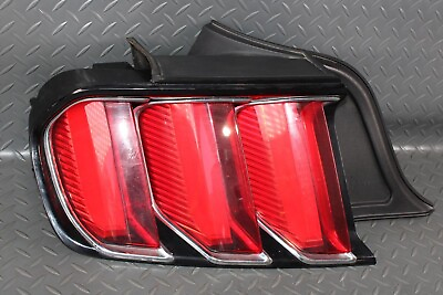 #ad 2015 MUSTANG GT Driver LH Left Chrome Trim opt Taillamp Taillight Brake Lamp OEM $252.89
