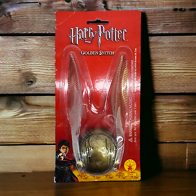 #ad VTG Rubies Costume Co Harry Potter Quidditch Golden Snitch Toy Accessory SEALED $14.95