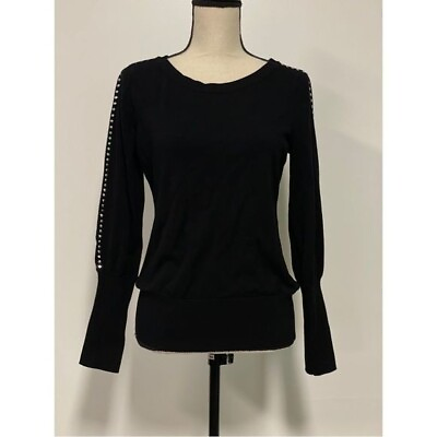#ad Alfani Sweater Black Size S $14.99