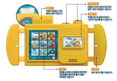 #ad Octonauts Smart Exploration Camera Play Toy Sound Light Rescue *DHL Express* $19.39