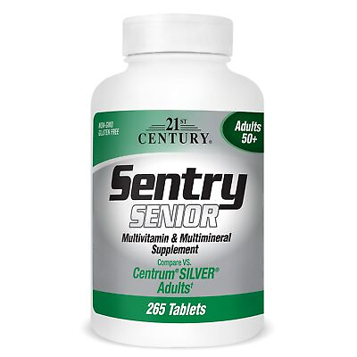 #ad 21st Century Sentry Senior Tablets 265 Count $16.99