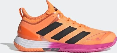 #ad Adidas Men#x27;s Adizero Ubersonic 4 Tennis Shoe Screaming Orange Lace Up NEW 12.5 $56.00