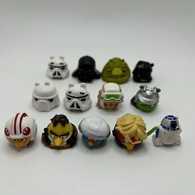 #ad *LOT OF 13* Angry Birds Star Wars Telepods Figures Pre Owned C $18.00
