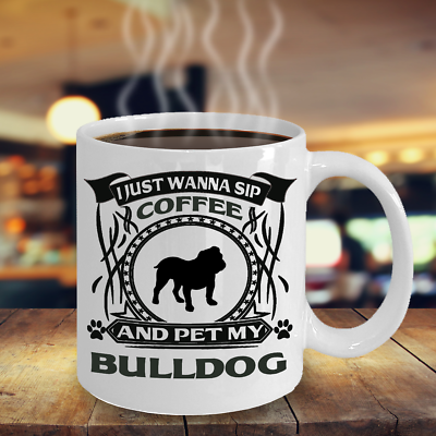 #ad BulldogBritish BulldogEnglish BulldogCupGift dogBulldogsMug DogCoffee Mug $16.96