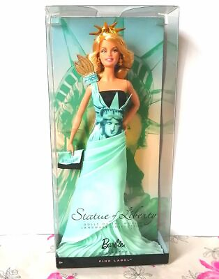 #ad F15p reduction is not possible Barbie Statue of Liberty York Doll $101.20