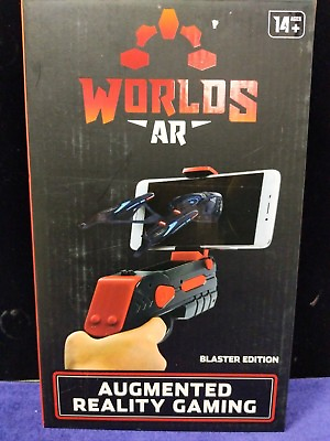 #ad Worlds AR Gun Blaster Reality Bluetooth Game Controller Smarthphone NEW IN BOX $9.99