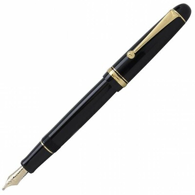 #ad Pilot Namiki New Custom 74 Fountain Pen Black Coarse C Nib FKKN 14SR B C $113.98