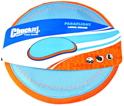 #ad Pack of 4 Chuckit Paraflight Disc Dog Toy 1 count $98.30