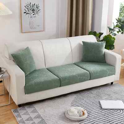 #ad Jacquard Sofa Cushion Seat Cover Anti dust Protector for Living Room Slipcovers $29.73