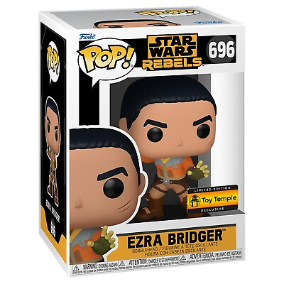 #ad Funko POP Ezra Bridger Star Wars Rebels #696 Toy Temple Exclusive $34.99