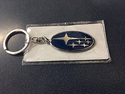 #ad Subaru Logo KeyTag Keyring Key Chain Outback Foreseter Legacy Wrx Sti Impreza $13.99