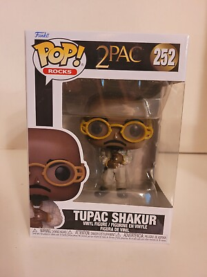 #ad Funko Pop Rocks Tupack Shakur 252 2 Pac $12.99