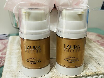 #ad New Laura Geller Spackle Tinted Under Make Up Spackle Primer BRONZE SUPER SIZE $17.99