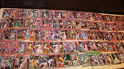 #ad 262 Donruss 1984 Large Card Handpicked Baseball Cards MLB Sports Trading Lot $49.99