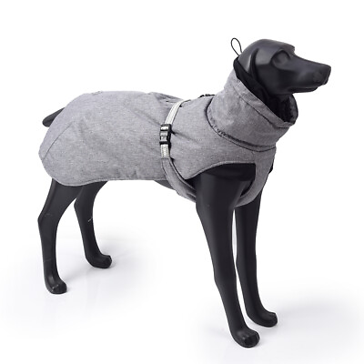#ad Gray L Dog Winter Waterproof Warm Polyester Fill New Style $33.84