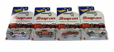 #ad Hot Wheels 2004 Snap On Mustang Charger 57 Chevy Barracuda Lot of 4 $48.90