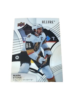 #ad 2022 Upper Deck Allure Hockey 98 Mark Stone Las Vegas Golden Knights Card D $2.00