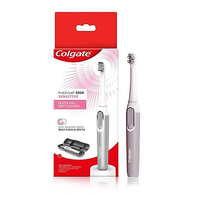 #ad Colgate ProClinical 500R Sensitive Battery Powered Automatic Toothbrush $79.79