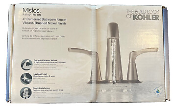 #ad Faucet W Popup PartNo R37024 4D BN by KOHLER Single Unit $155.00