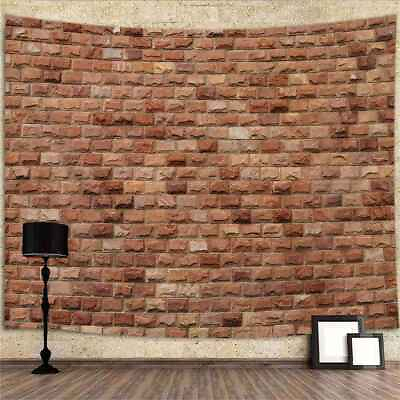 #ad Vintage Modern Bricks Extra Large Tapestry Wall Hanging Background Photography $13.36