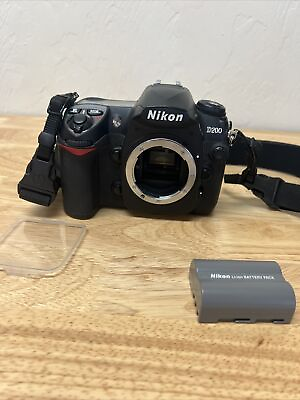 #ad Nikon D200 camera body And Battery $79.99